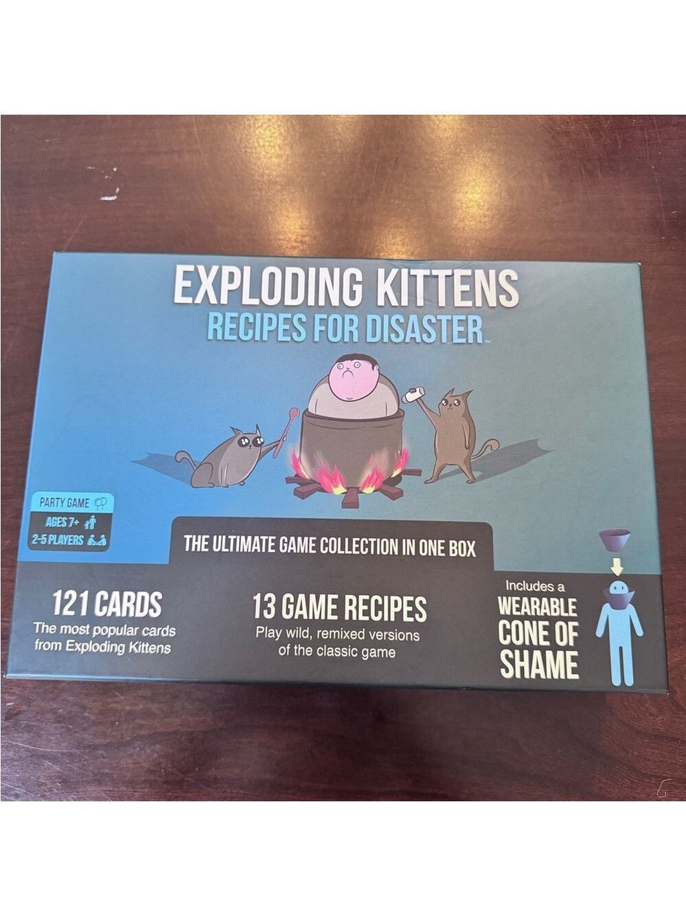 Exploding Kittens Recipes for Disaster Card Game